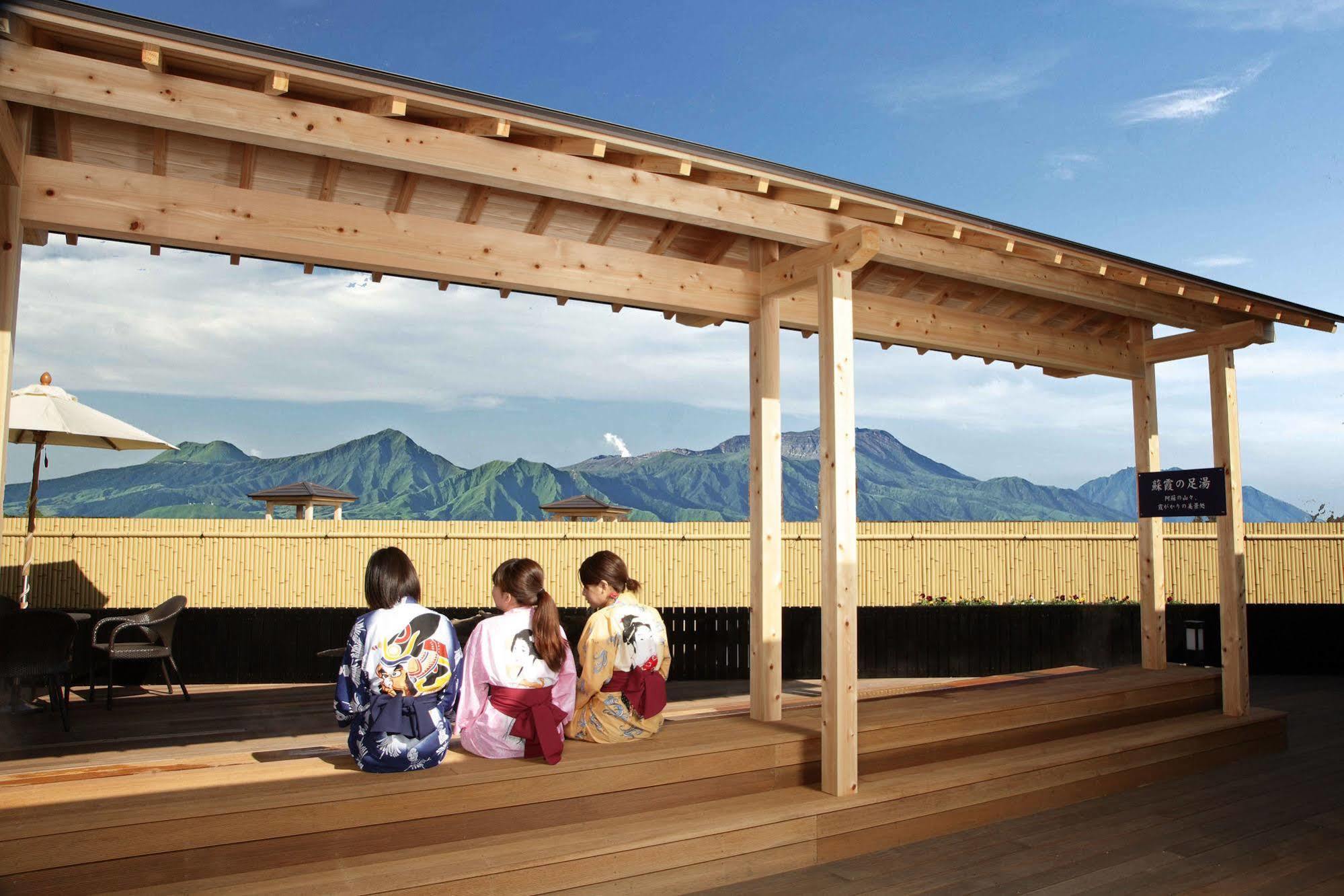Hotel Yumeshizuku Minamiaso Dış mekan fotoğraf